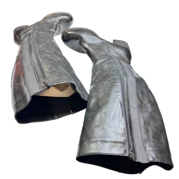 Torrid Knee High Stretch Side Zip Up Boots - Picture 8 of 16